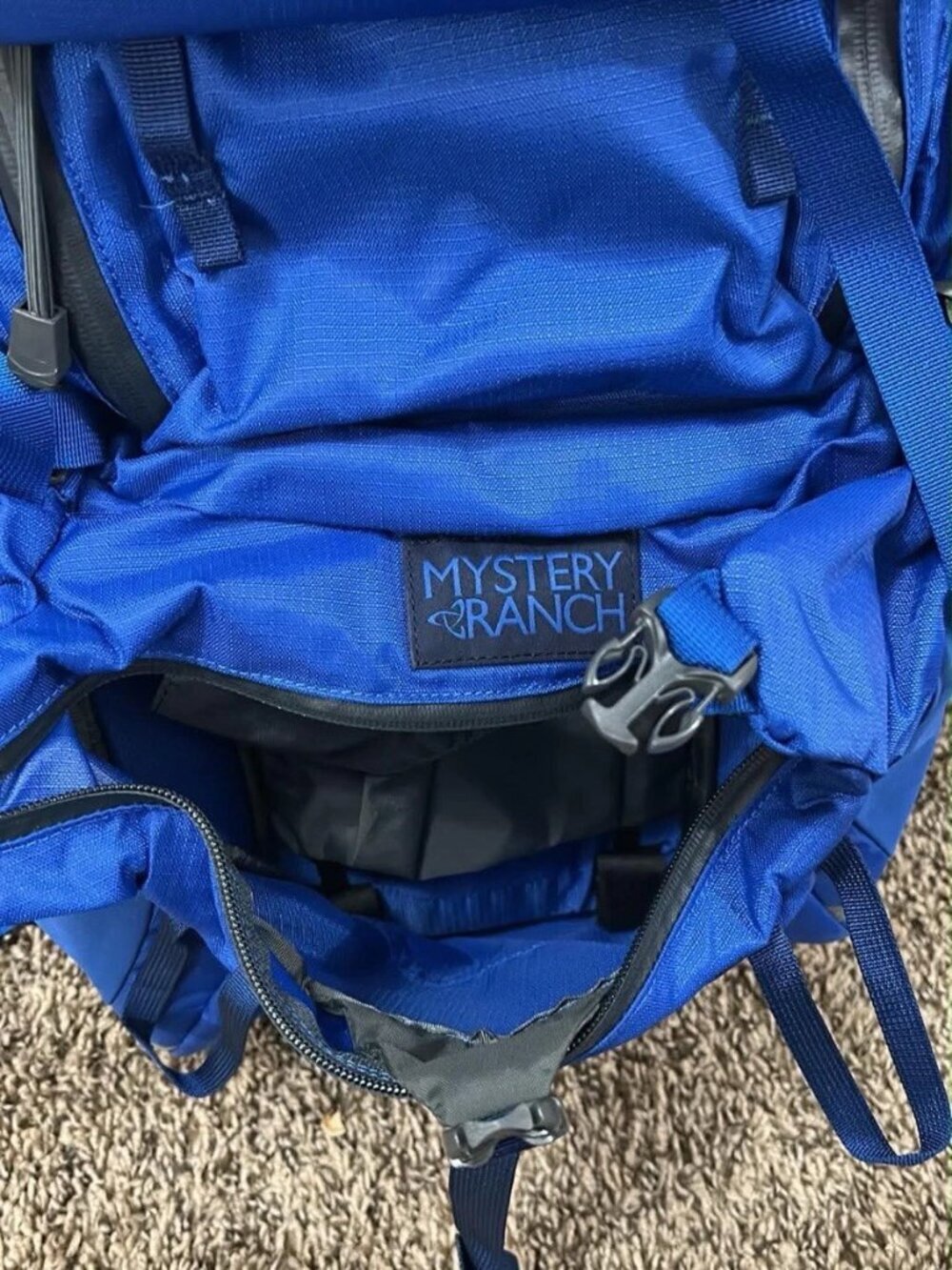 Mystery Ranch Stein 62 Unisex Blue Hiking Trekking Travel Backpack 50L - Picture 5 of 11